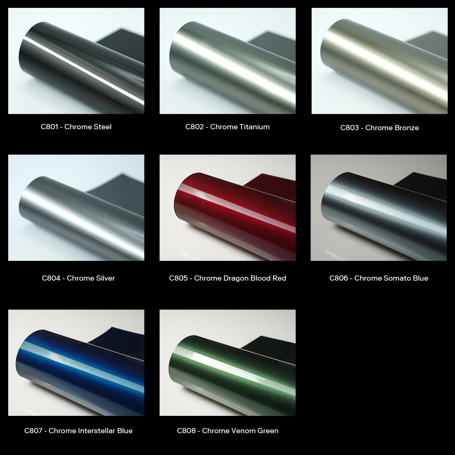 Mirror Metallic Chrome
