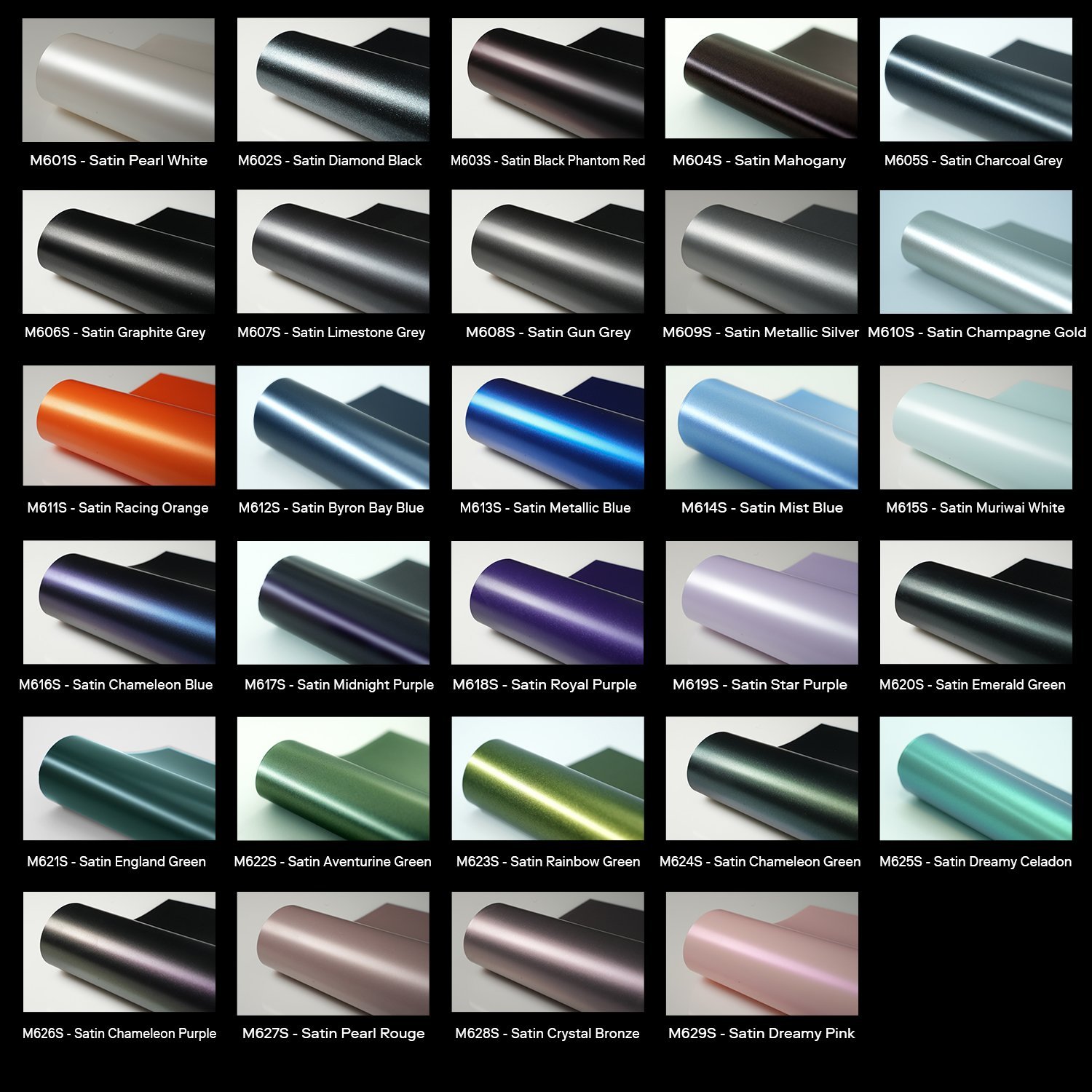 Satin Metallic — satin métallisé